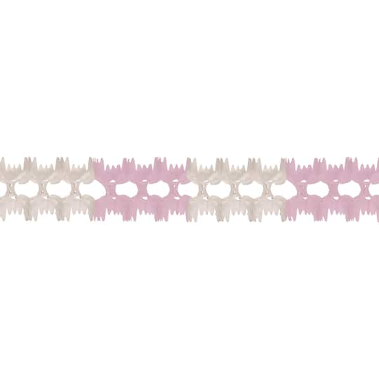Beistle 14.5ft. Pink & White Pageant Garlands, 2ct.